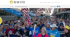 Desktop Screenshot of onerunforboston.org